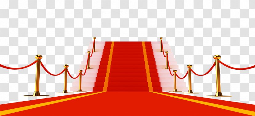 Red Carpet Clip Art - Background Light - Stairs Transparent PNG