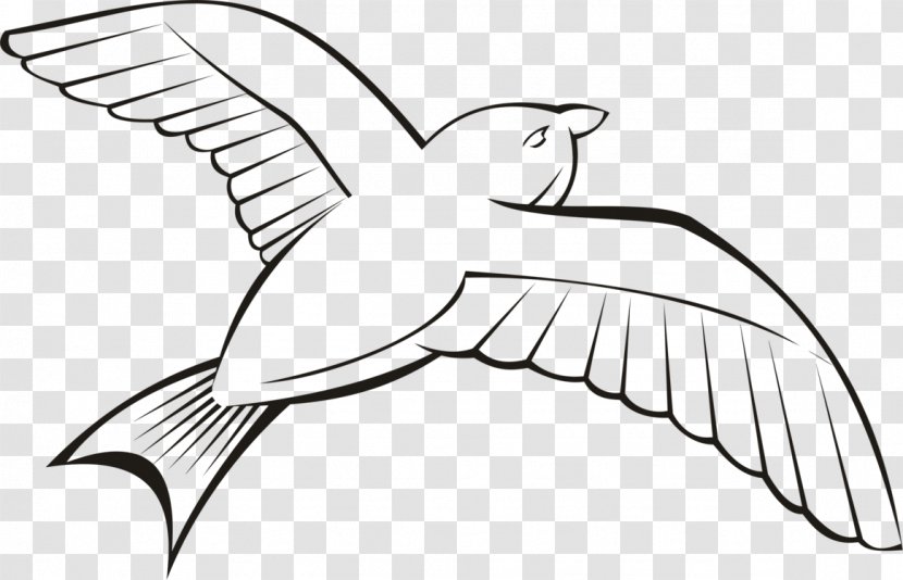 Bird Flight Clip Art Heron Pigeons And Doves - Grey Transparent PNG