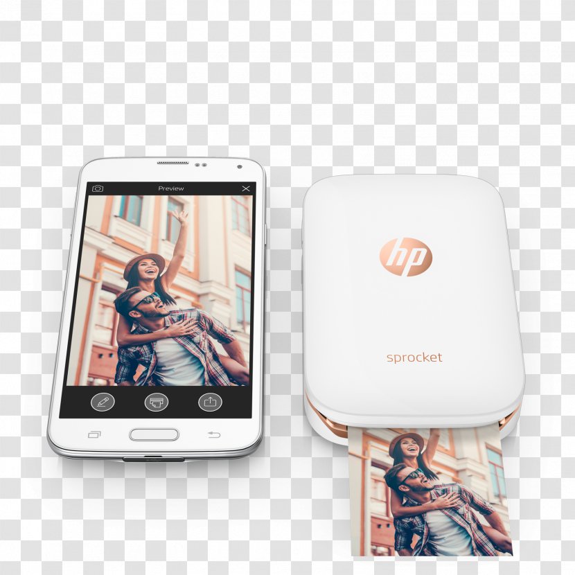 Hewlett-Packard Printer Printing Mobile Phones HP Sprocket - Hp - Giving Gifts. Transparent PNG