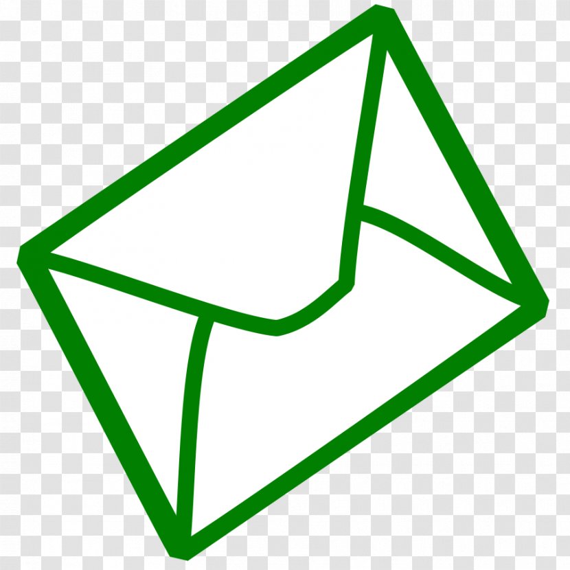 Envelope Mail Clip Art - Green Transparent PNG