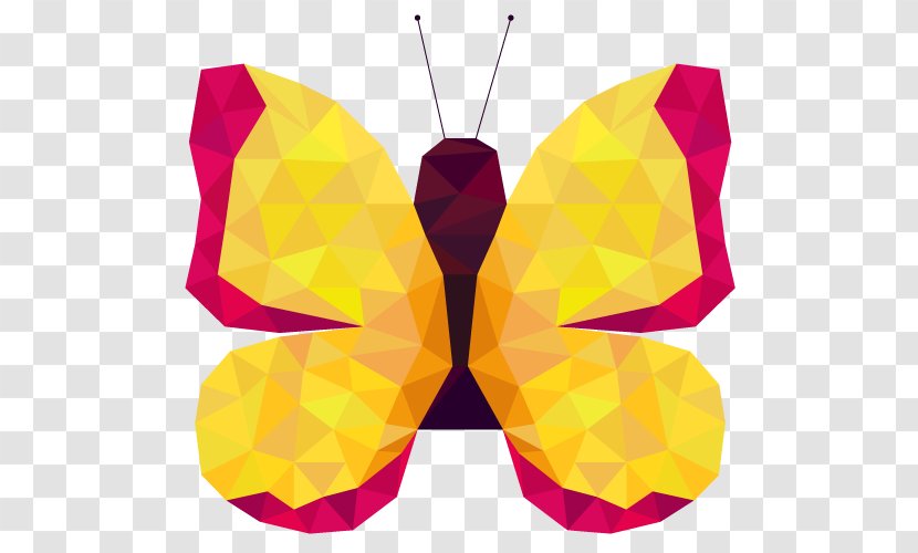 Butterfly Paper - Invertebrate - Vector Transparent PNG
