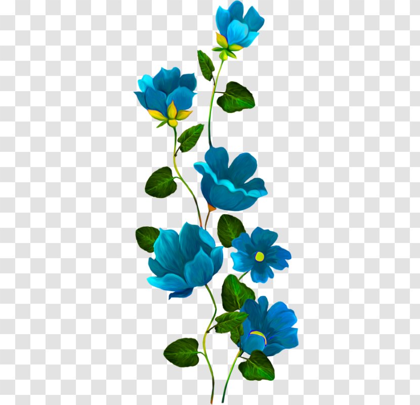 Flower Floral Design Blue Paper Illustrations - Common Daisy Transparent PNG