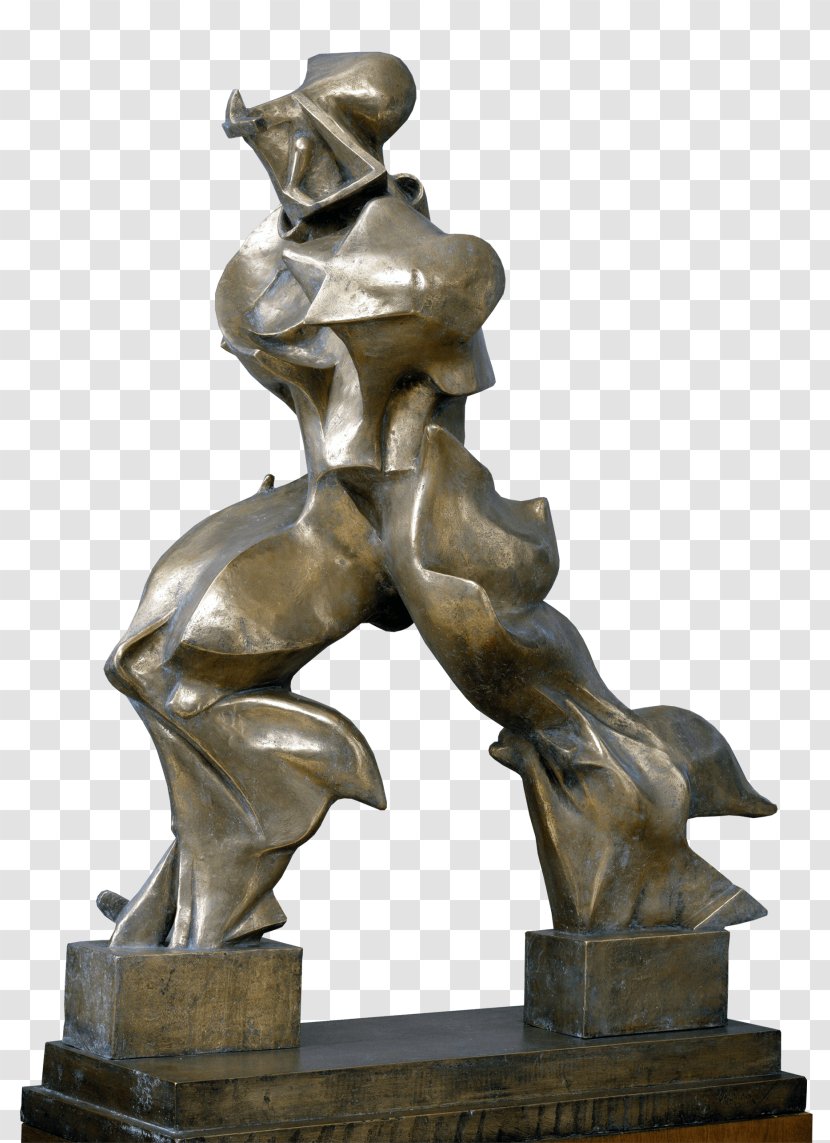 Unique Forms Of Continuity In Space Manifesto Futurism Sculpture Art Statue - Umberto Boccioni Transparent PNG