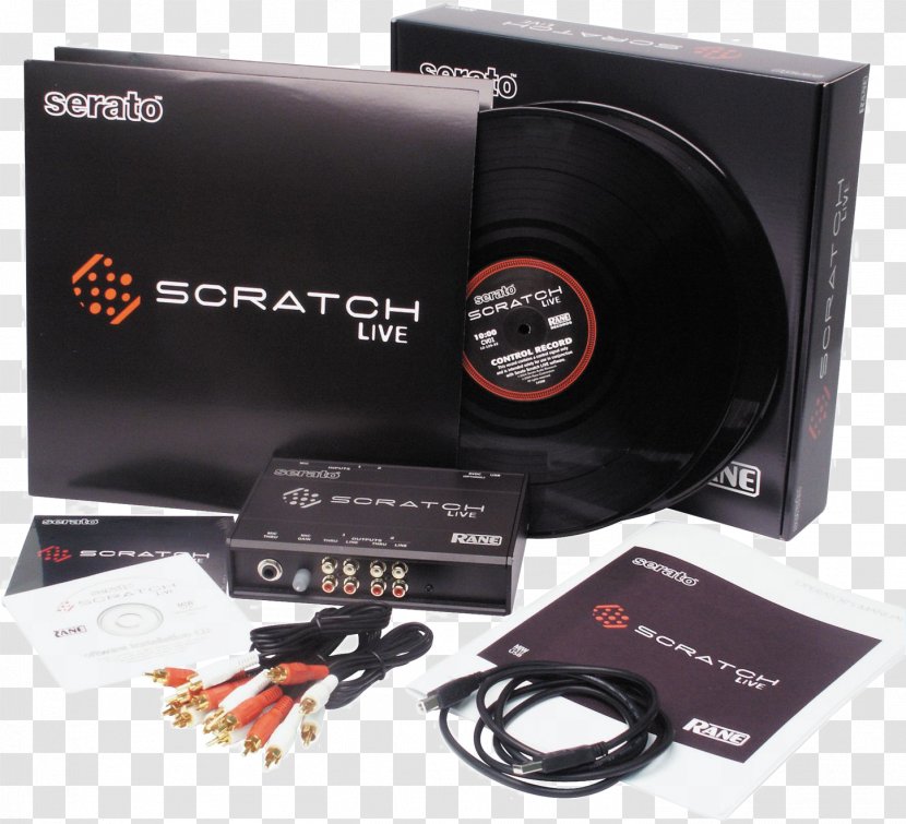 Scratch Live Disc Jockey Serato Audio Research Rane Corporation Scratching - Electronics Transparent PNG