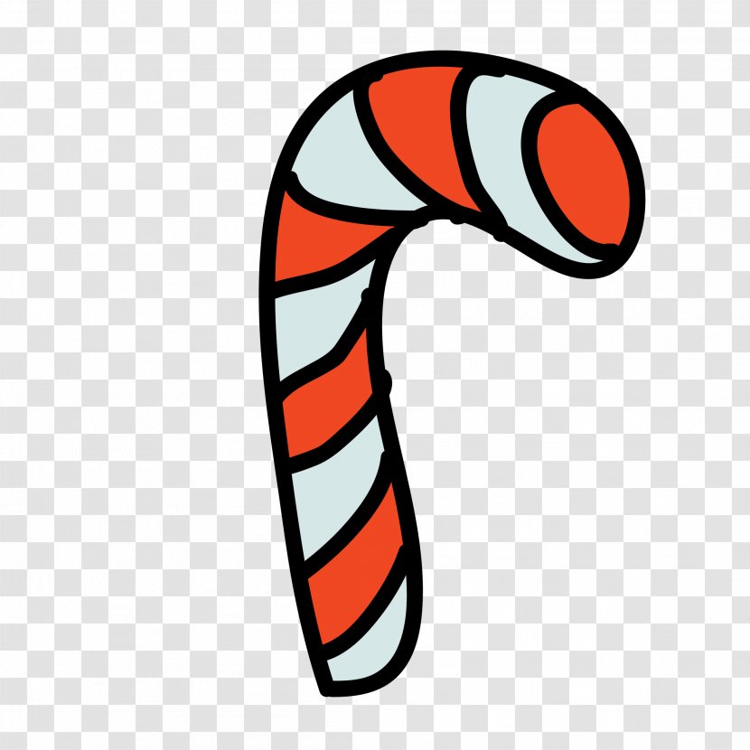 Icon Design Christmas Day - Walking Stick Transparent PNG