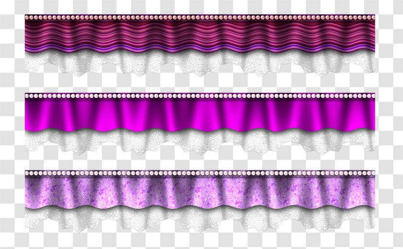 Purple Clip Art - Lace Transparent PNG