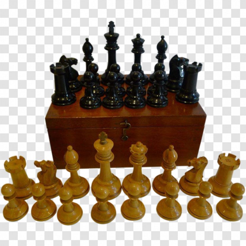 Staunton Chess Set Piece Jaques Of London - Ebony - Fortnite Silhouette Royale Transparent PNG