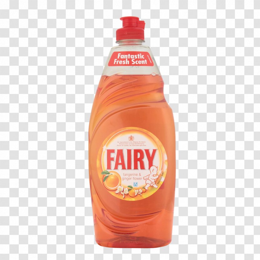 Fairy Dishwashing Liquid Cleaning - Flavor Transparent PNG