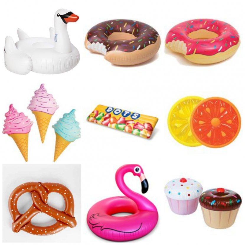 Ice Cream Cupcake Donuts Frosting & Icing Swimming Pool - Donut Transparent PNG