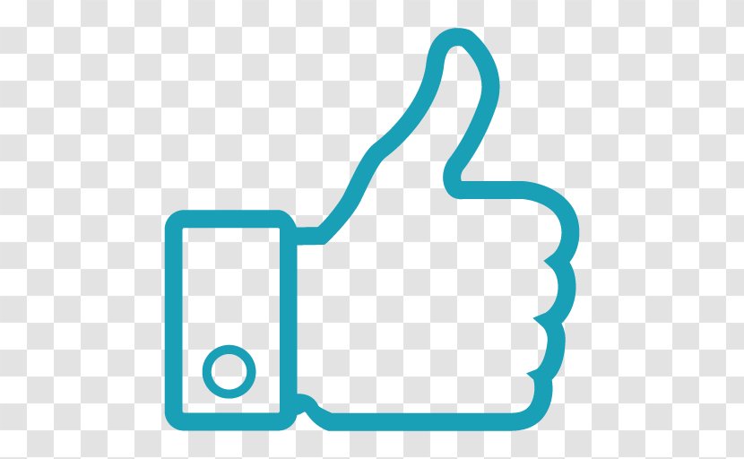 Facebook Like Button Thumb Signal Social Media - Logo Transparent PNG