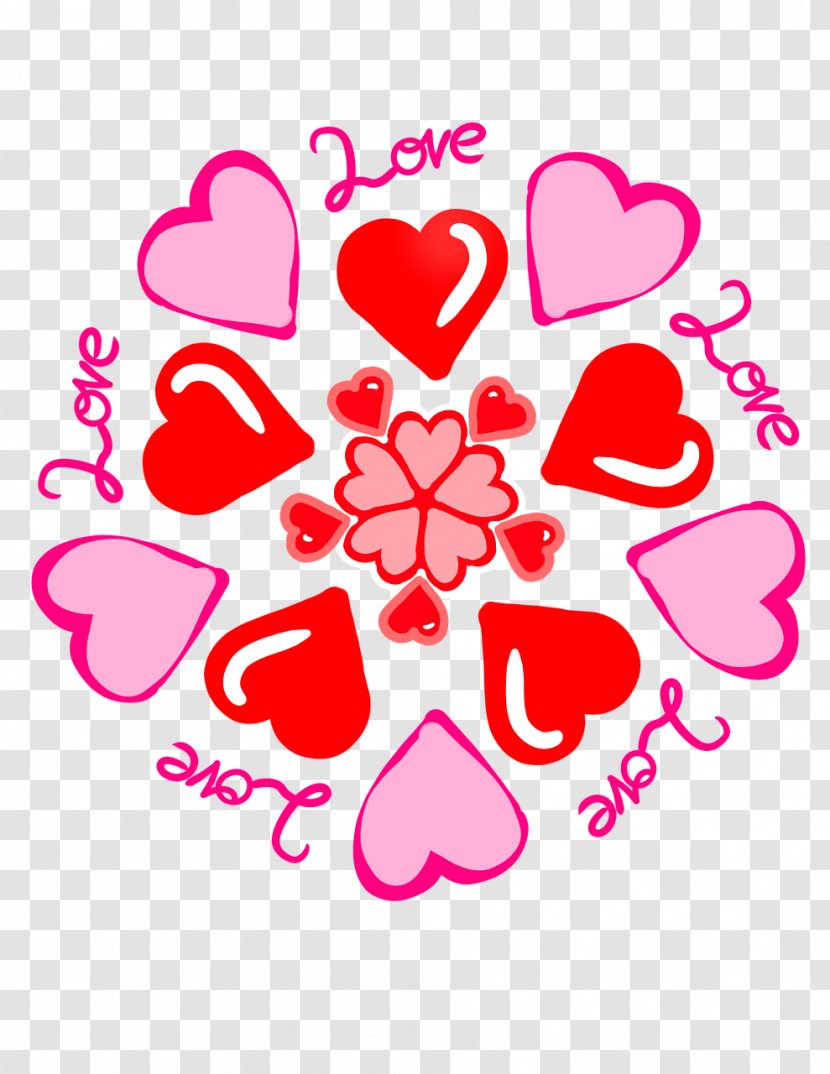 Valentine's Day Heart Love Cupid - Flower Transparent PNG