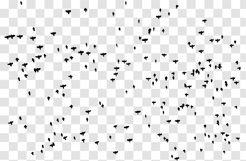 Bird Flock Clip Art - Migration Transparent PNG