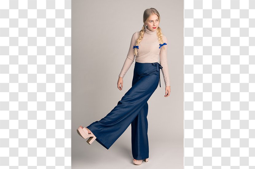 Jeans Waist Shorts Pants Pattern - Trousers Transparent PNG