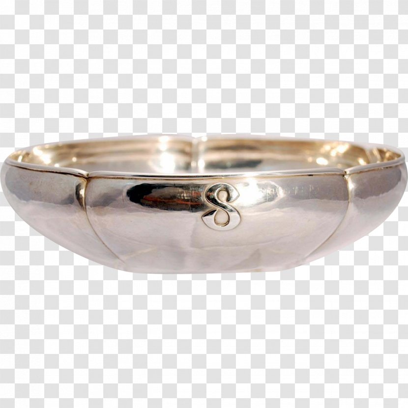 Tableware Bangle - Platinum - Ring Transparent PNG