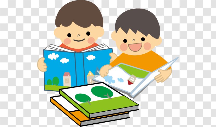 Picture Book Child Reading Library - Communication Transparent PNG