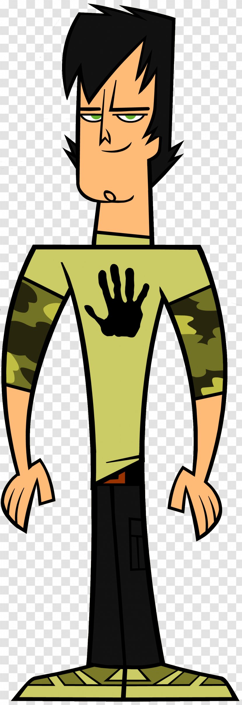 Gwen Total Drama Island Image - Pleased - Courtney Leshawna Transparent PNG