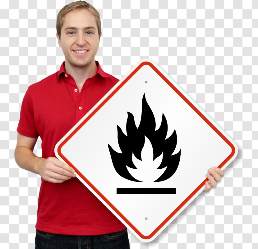 Paper Globally Harmonized System Of Classification And Labelling Chemicals GHS Hazard Pictograms Symbol - Smile - Flammable Transparent PNG