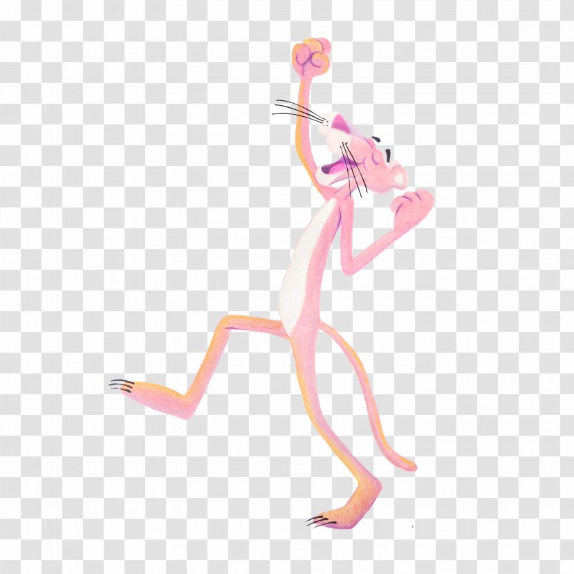 The Pink Panther Jewel Pajamas ANAP Cartoon - Organism Transparent PNG