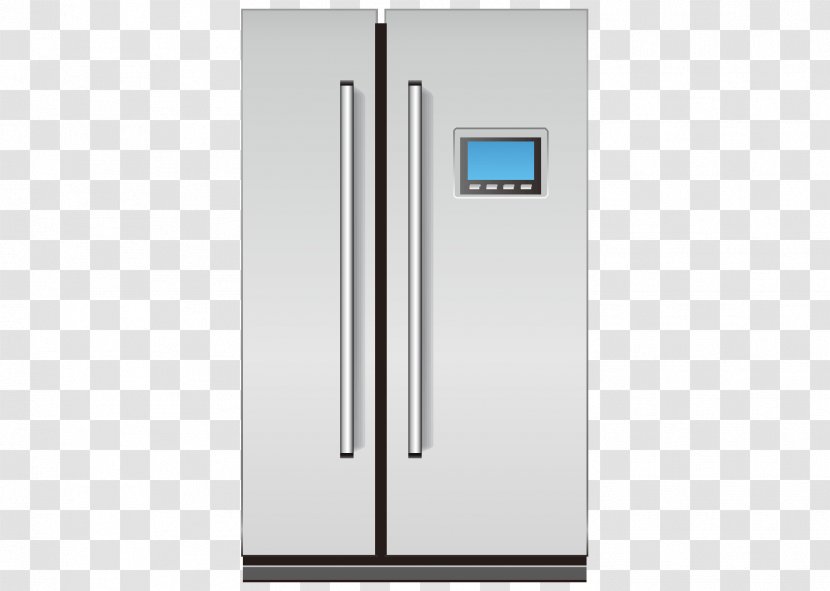 Refrigerator Door Home Appliance Furniture - Bookcase Transparent PNG