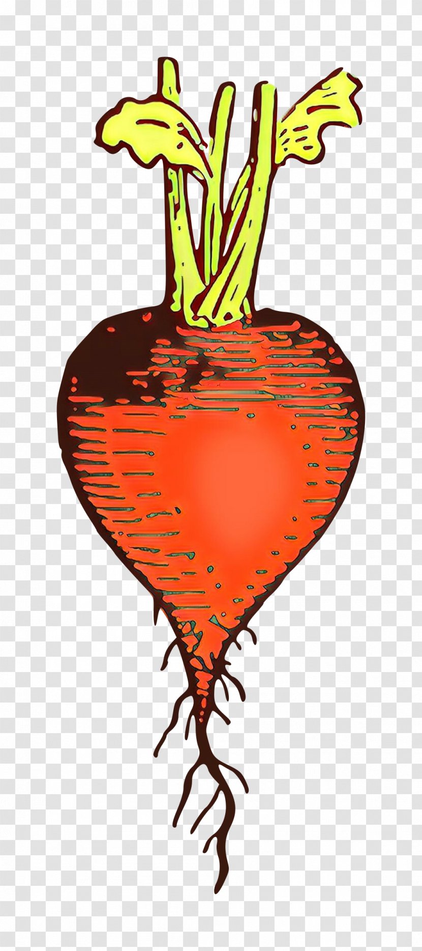 Carrot Beetroot Root Vegetable Heart - Plant Transparent PNG