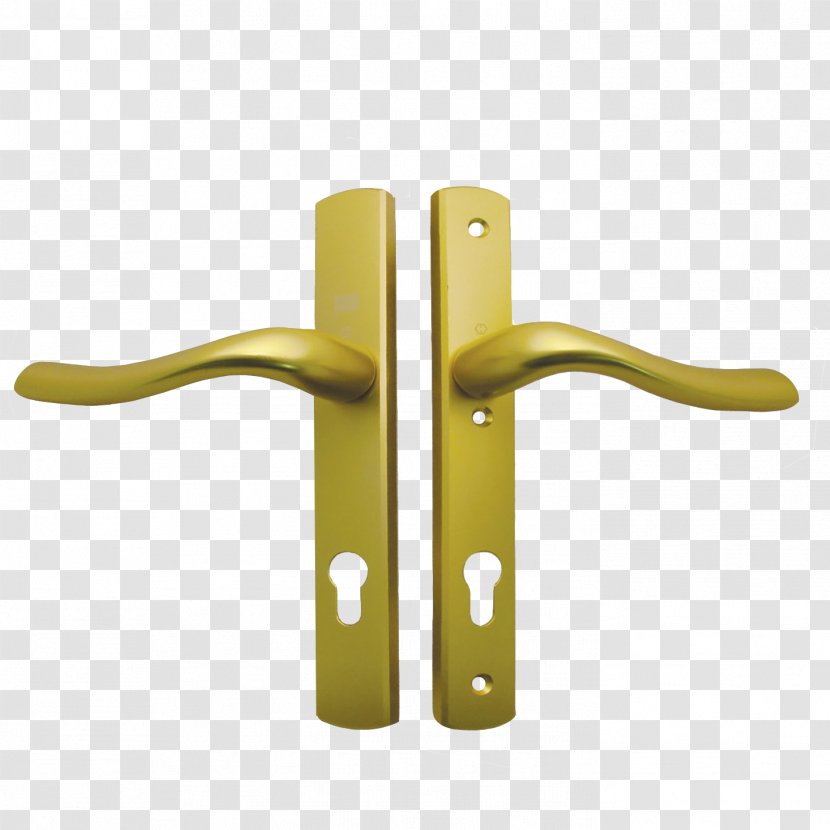 Door Handle Drawer Pull Material - Brass Transparent PNG