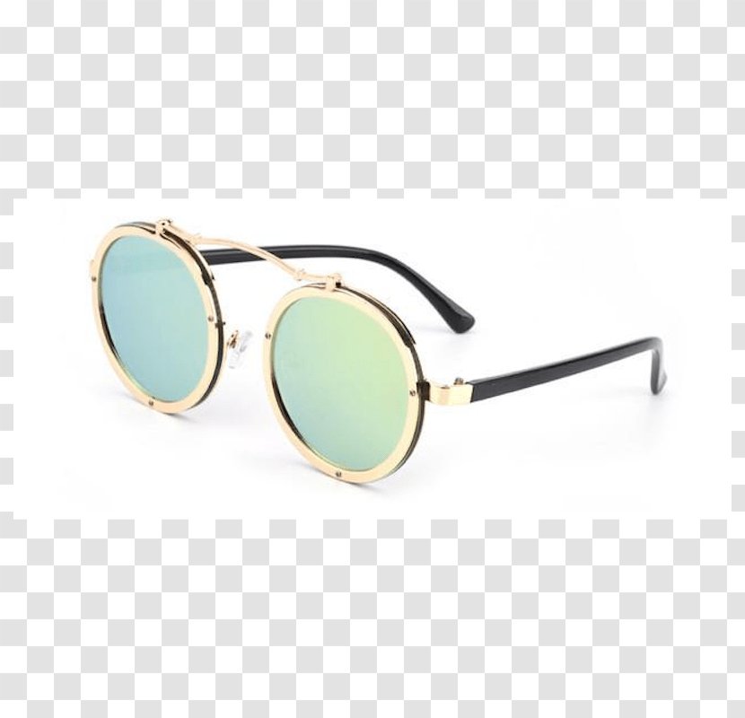 Sunglasses Polaroid Eyewear Steampunk - Silver Transparent PNG