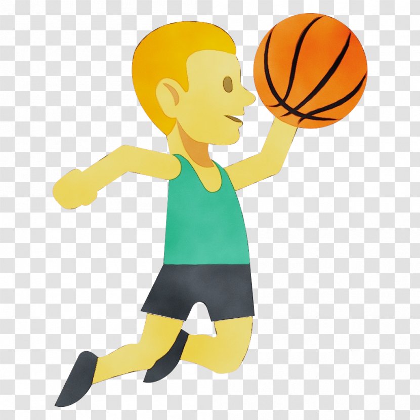 Volleyball Cartoon - Basketball Player - Gesture Sports Transparent PNG