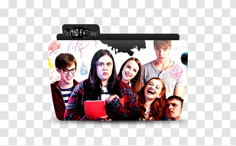 Sharon Rooney My Mad Fat Diary YouTube Television Show - Brand - Youtube Transparent PNG