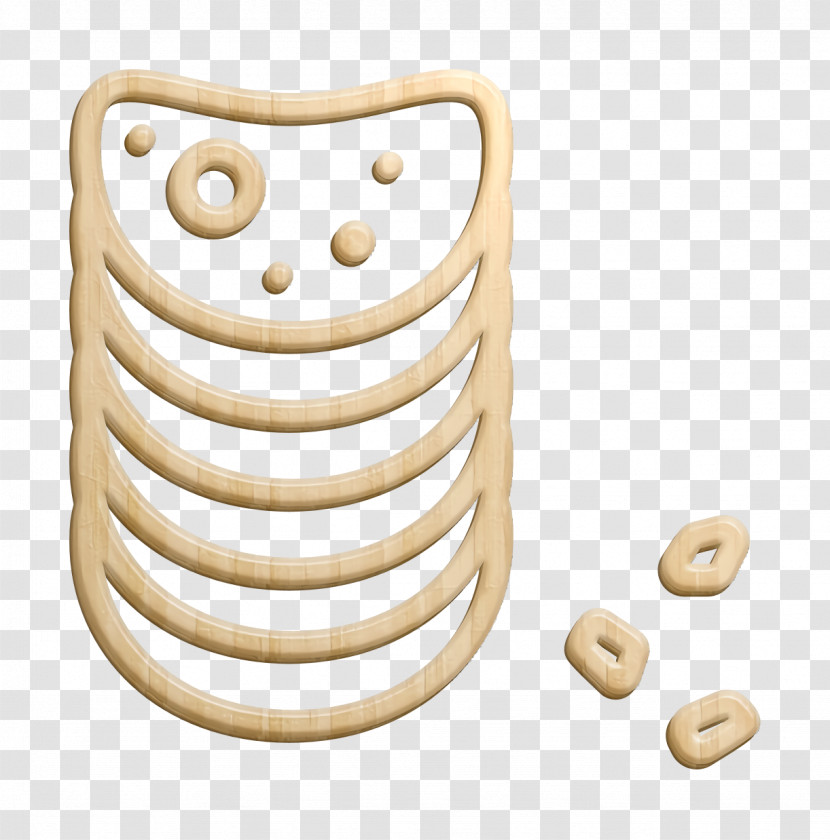 Gastronomy Icon Chips Icon Snack Icon Transparent PNG