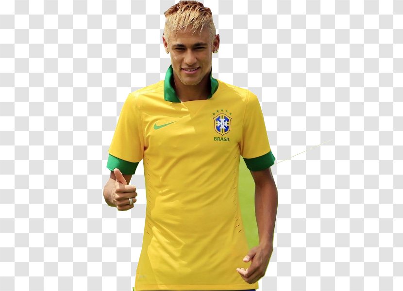 Neymar FC Barcelona Brazil National Football Team Player - Long Sleeved T Shirt Transparent PNG