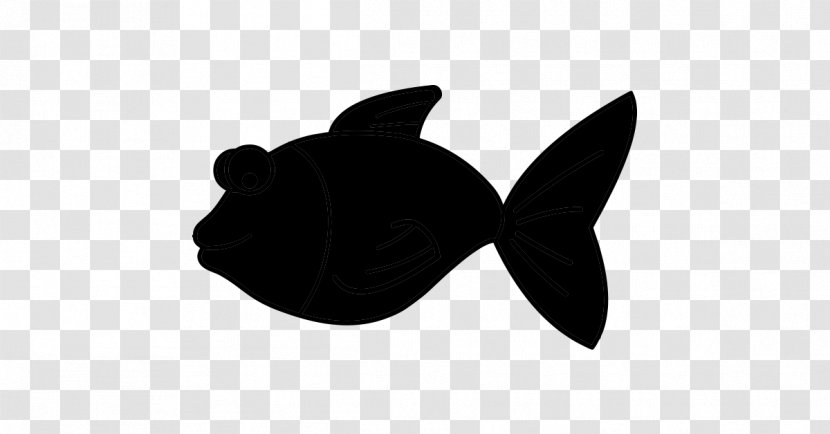 Product Design Font Silhouette - Blackandwhite - Fish Transparent PNG