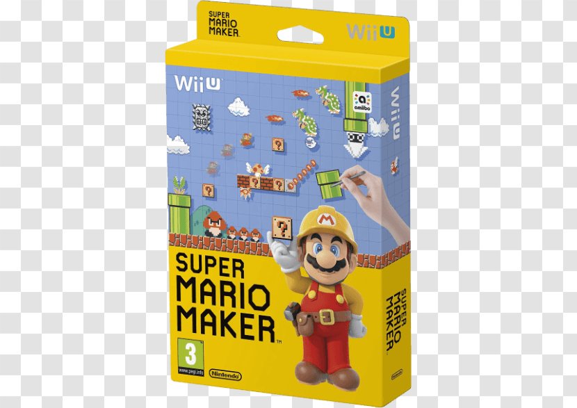 Wii U Super Mario Maker New Bros. Nintendo - Series Transparent PNG
