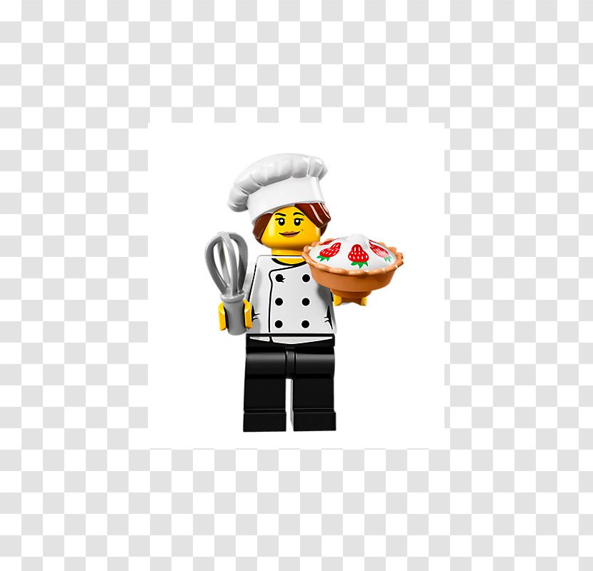 Lego House Minifigures City - Movie - Chef Transparent PNG