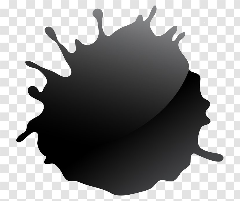 Black And White Paint Clip Art - Brush - Cliparts Transparent PNG