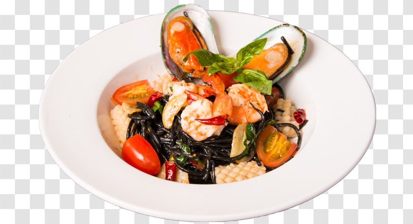 Seafood Pizza Squid As Food Pasta - Vegetarian Cuisine - Italian Sweet Pepper Transparent PNG