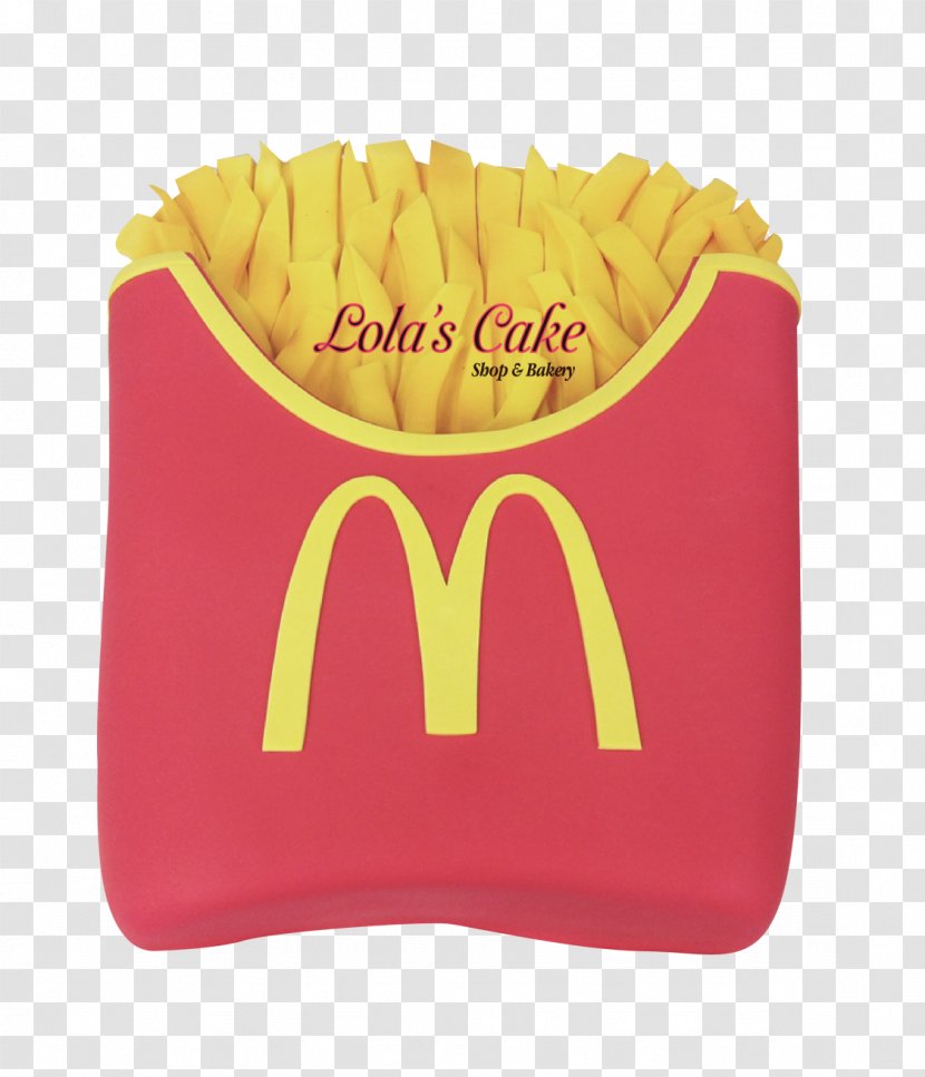 McDonald's French Fries My Cake Cupcake - Frame Transparent PNG