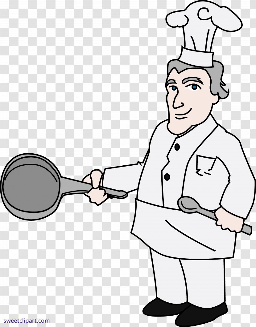 Chef Clip Art Cooking Drawing - Head Transparent PNG