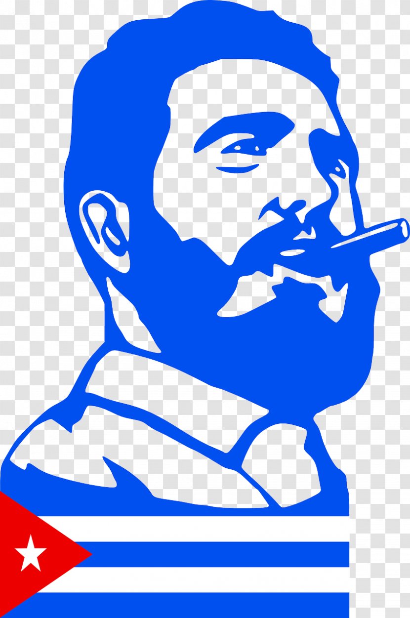 Cuban Revolution Clip Art Openclipart Vector Graphics - Fidel Castro Transparent PNG