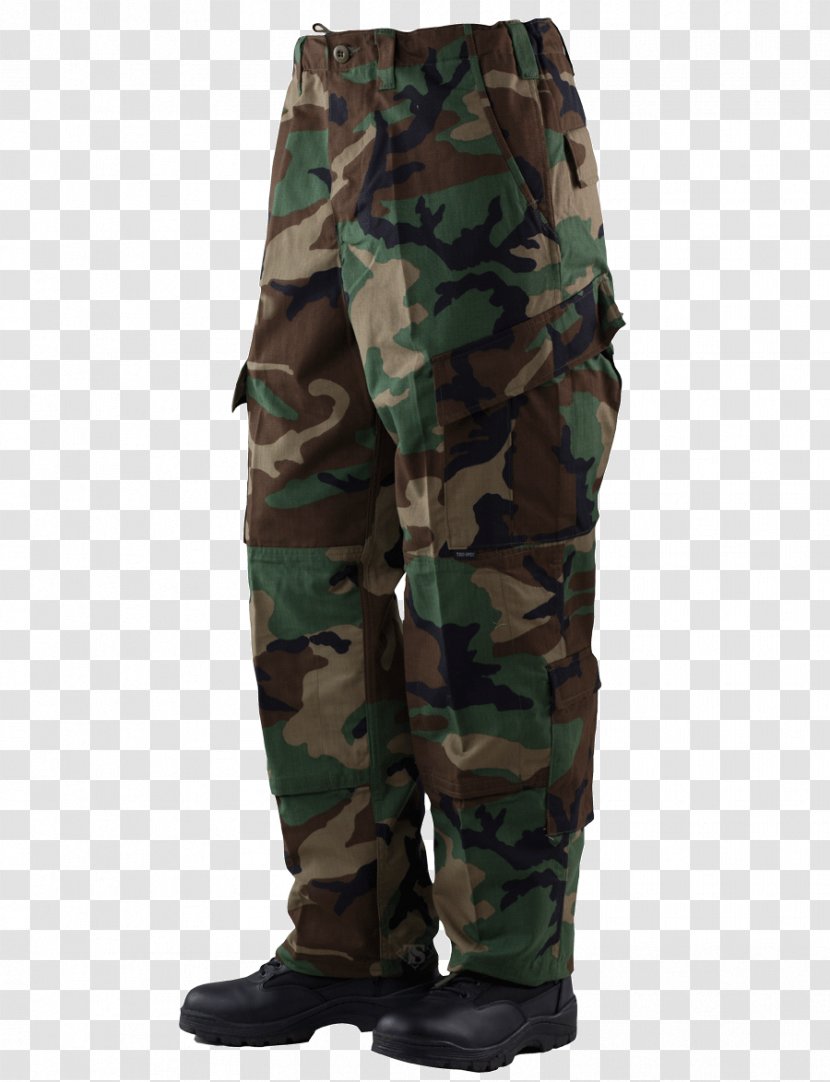 Cargo Pants U.S. Woodland TRU-SPEC MultiCam - Shorts - Military Transparent PNG