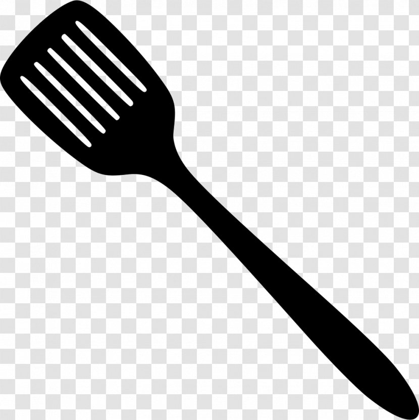 Cutlery Brush Kitchen Utensil Clip Art Line - Grill Spatula Transparent PNG