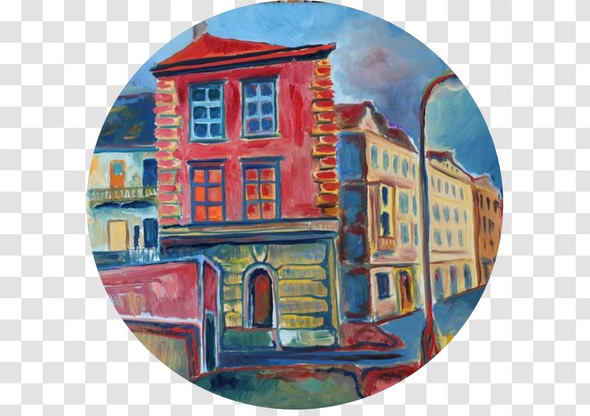 Oil Painting Café Slavia Art - Modern Transparent PNG
