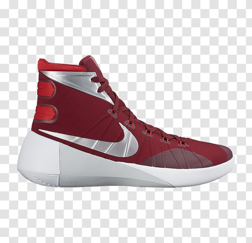 Sports Shoes Nike Women's Hyperdunk 2015 Basketball - Blue - Red/SilverRed For Women Transparent PNG