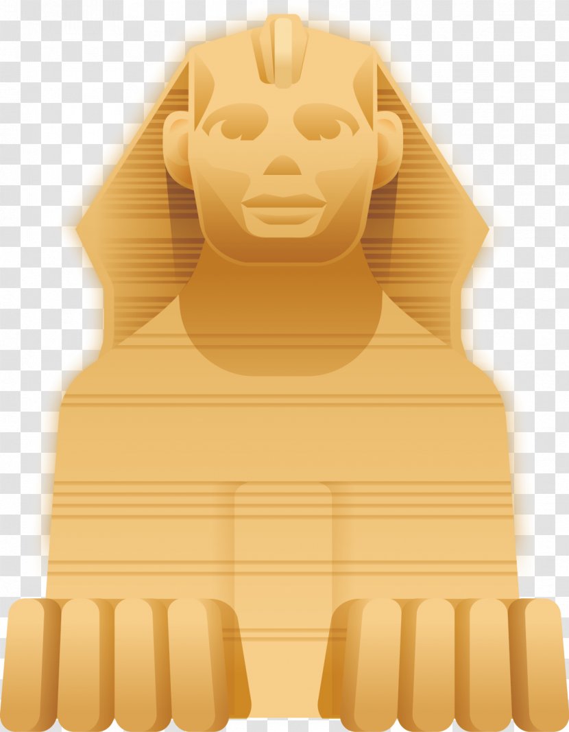 Great Sphinx Of Giza Ancient Egypt Esfinge Egipcia - Fictional Character - Vector Transparent PNG