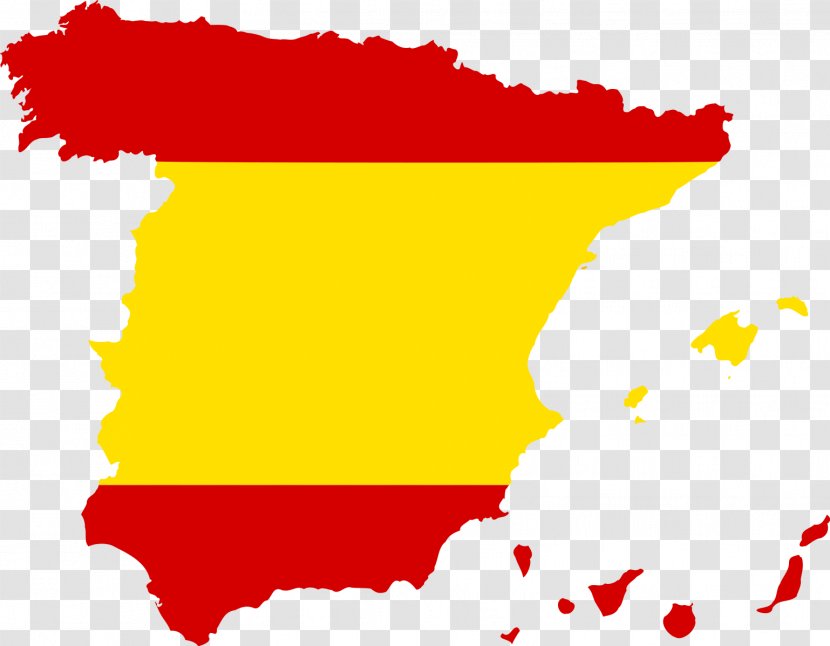 Flag Of Spain Second Spanish Republic Map Transparent PNG
