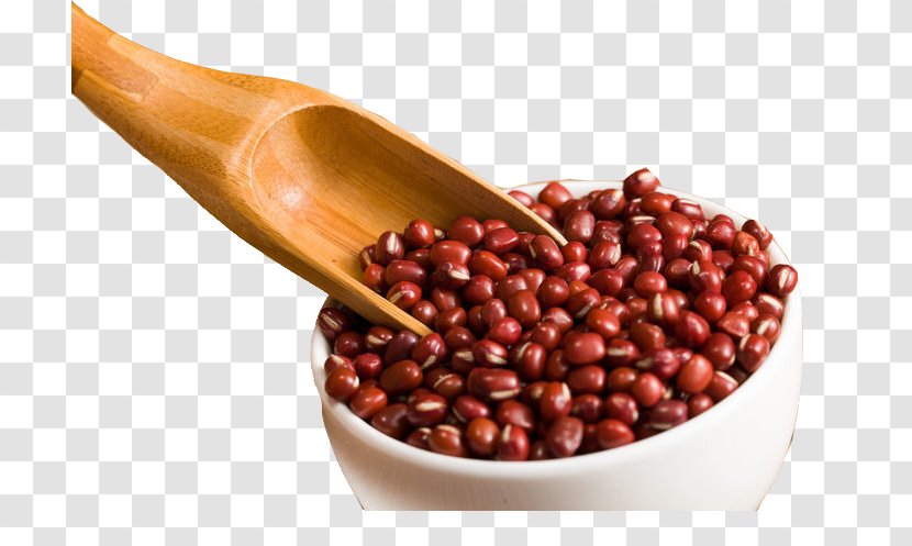Adzuki Bean Whole Grain Download - Vegetable - Red Beans With Bamboo Shovel Transparent PNG
