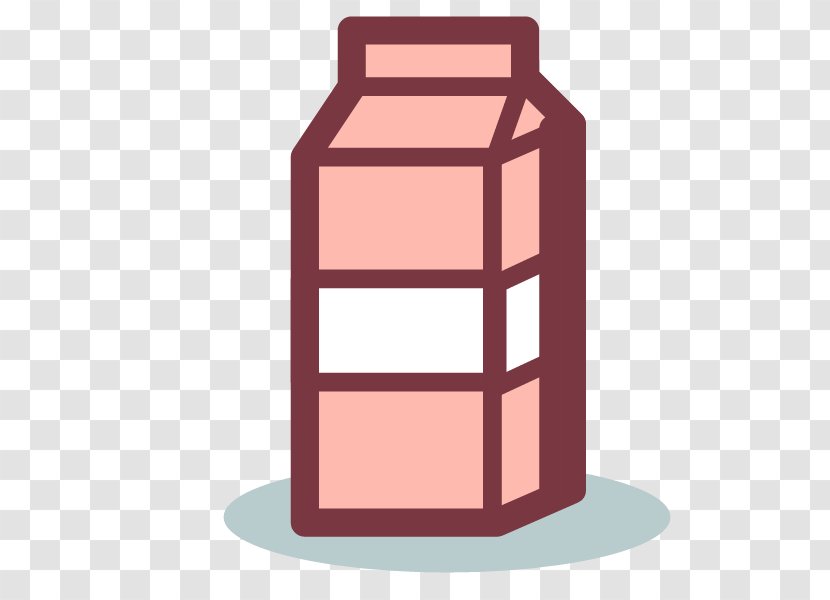 Milk Icon - Cows - Pink Box Transparent PNG