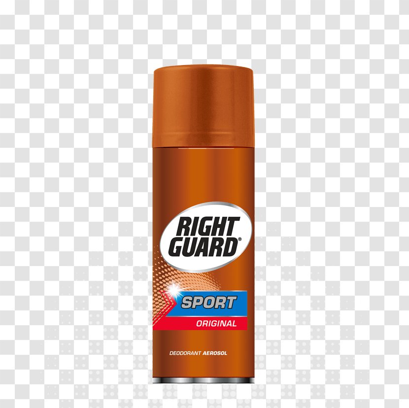 Right Guard Deodorant Aerosol Spray Gel Cream Transparent PNG