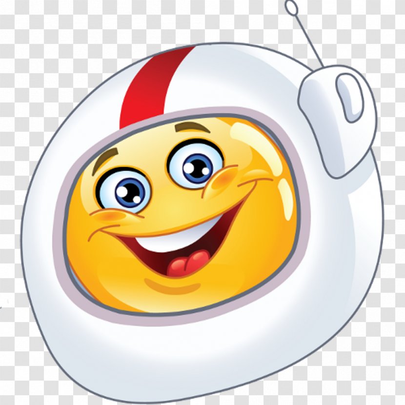 Emoticon Astronaut Smiley Clip Art Transparent PNG