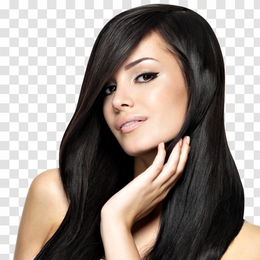 Beauty Parlour Hairstyle Artificial Hair Integrations Straightening - Brazilian - Women Transparent PNG