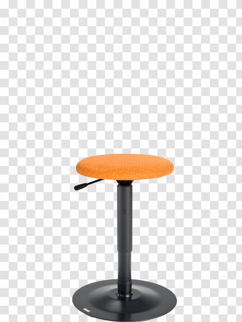 Stool Chair Metal Design Orange - Outdoor Table Transparent PNG